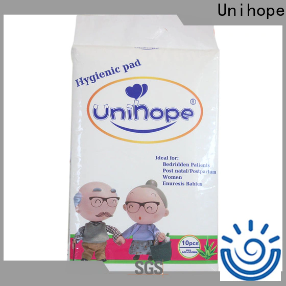 Unihope adult incontinence pads Supply for old people