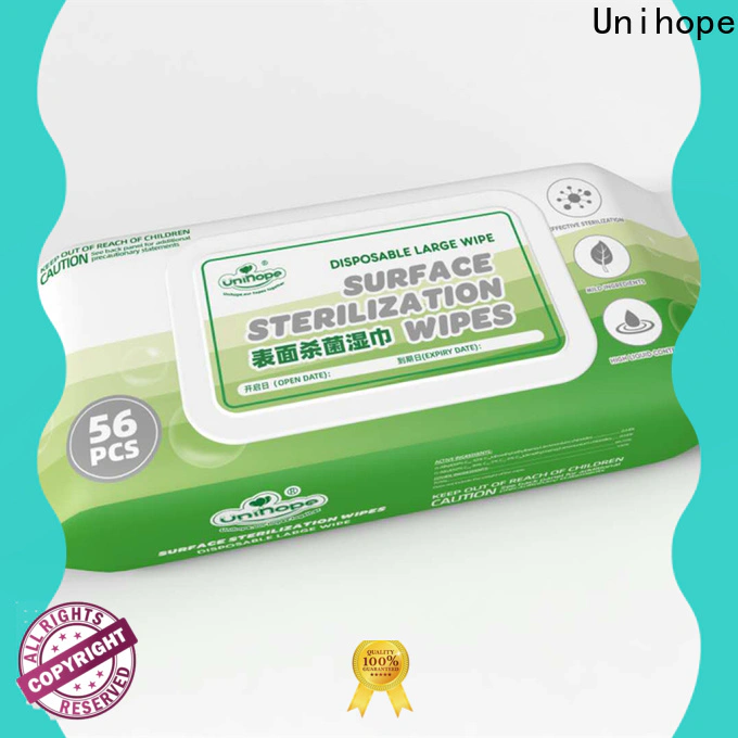 Unihope household surface wipes for business for department store