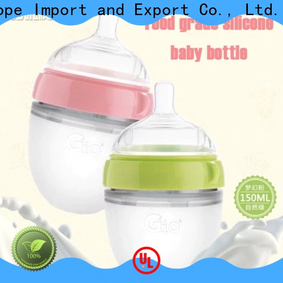 Unihope News silicone feeding bottle company for baby store