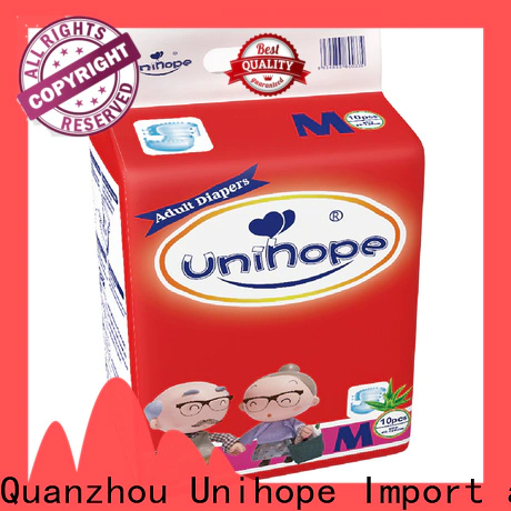 Unihope medical diapers for adults Supply for elderly people