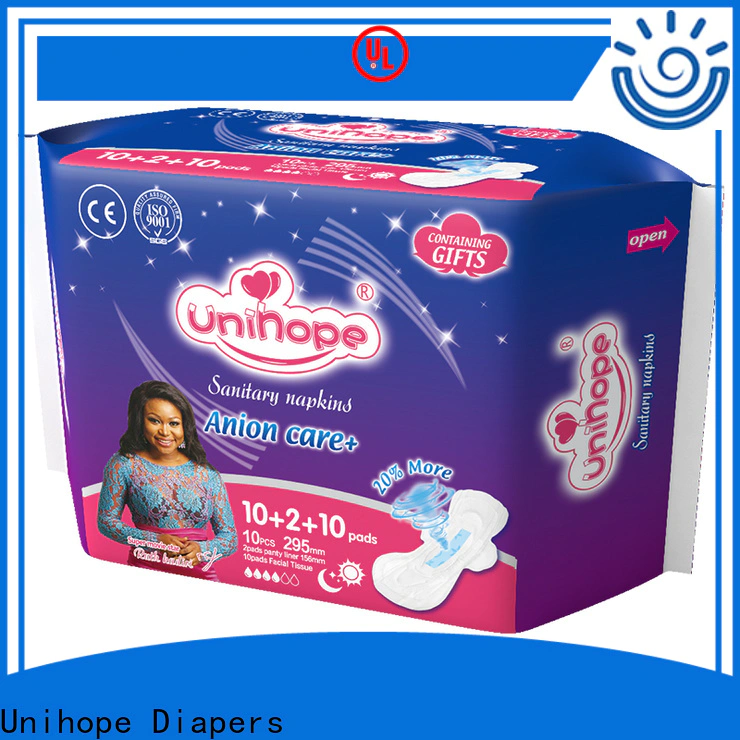 Unihope High-quality napkin with wings Supply for ladies