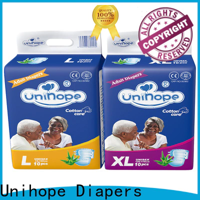 Unihope medical diapers for adults company for elderly people