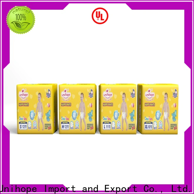 Unihope Top pull up diapers size 5 company for baby care shop