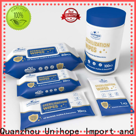 Best alcohol free wipes factory for supermarket