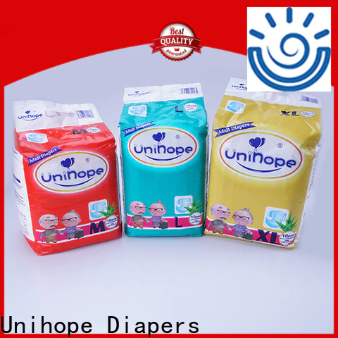 Unihope News adult diapers xxl factory for old people