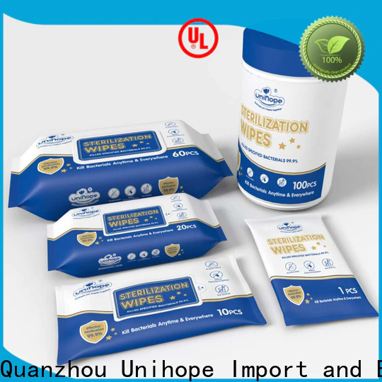 Unihope disinfectant wipes for skin manufacturers for cleaning