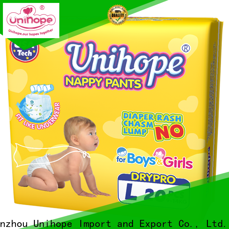 Unihope pull up diapers size 3 company for baby care shop