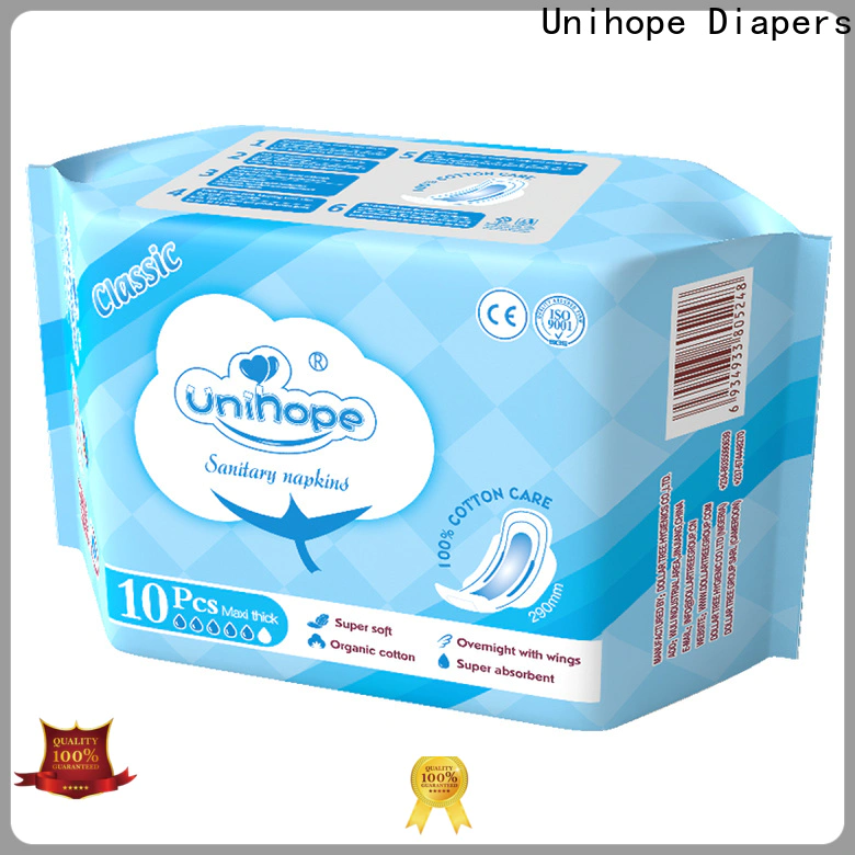 Unihope sanitary pads online Suppliers for ladies