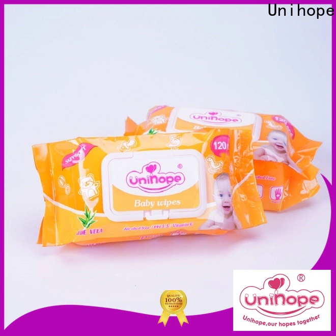 Unihope Custom best baby wipes bulk buy for baby store