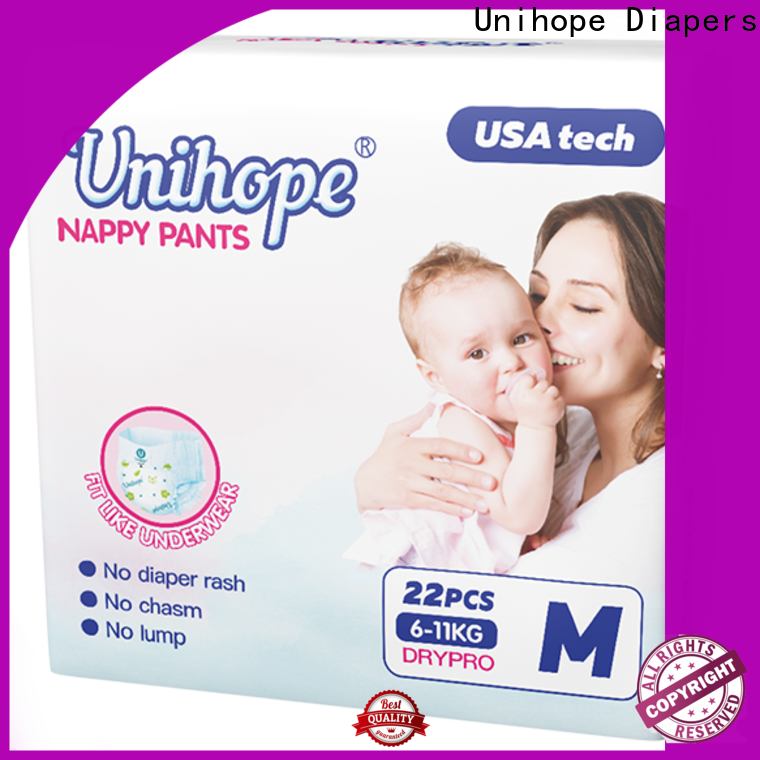 Unihope training pants diapers Supply for baby store