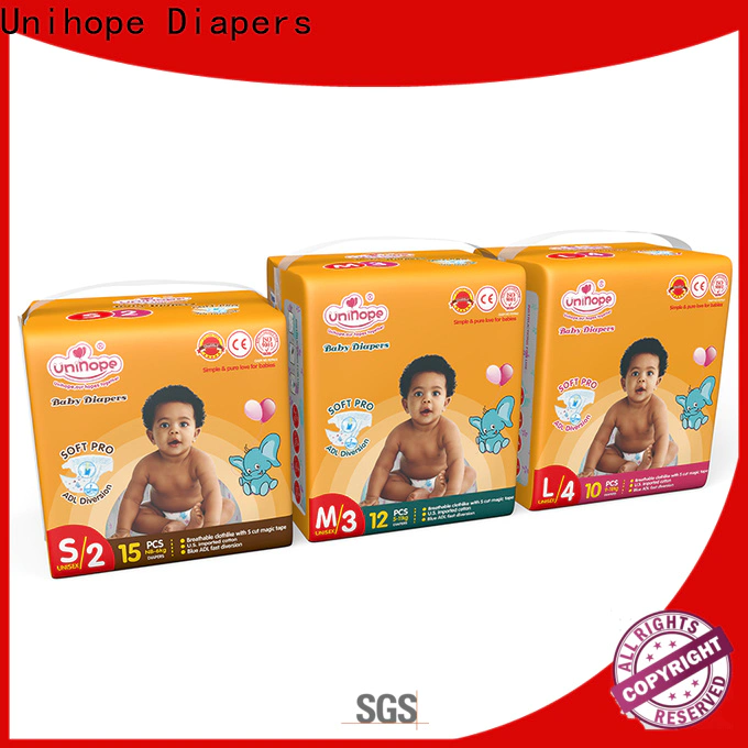 Custom organic disposable diapers Supply for department store