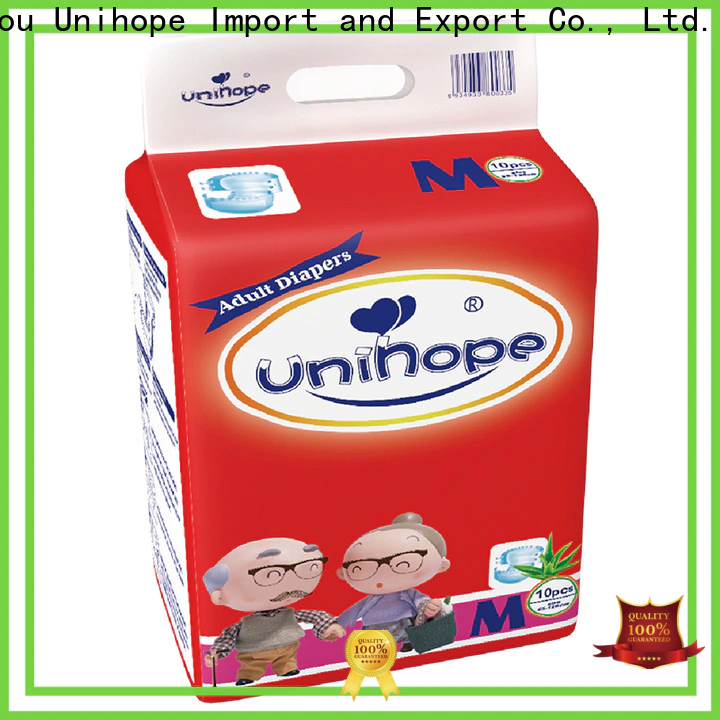 Unihope High-quality adult diapers xxl company for old people