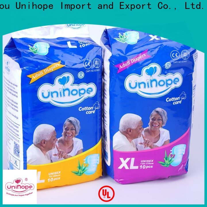 Unihope Wholesale adult diapers factory for elderly people