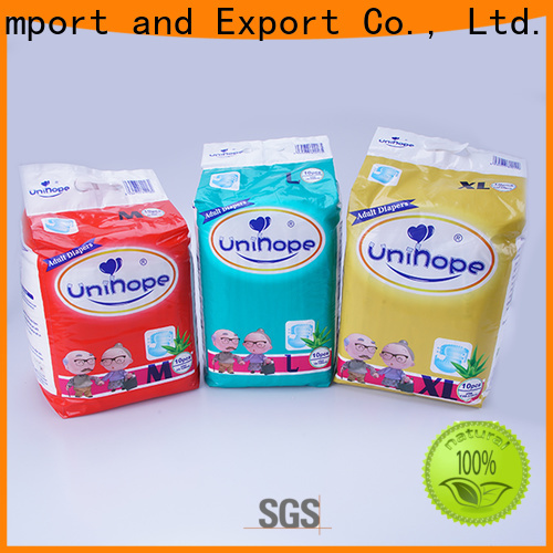 Unihope medical diapers for adults company for old people