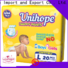 Unihope training pants diapers factory for baby care shop