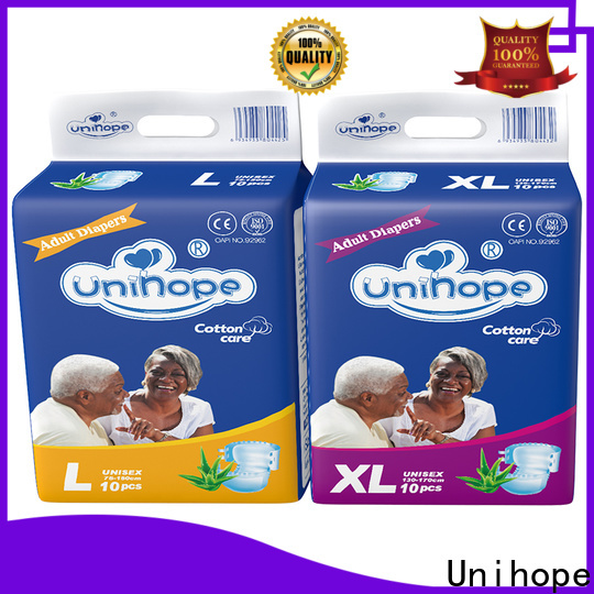 Unihope adult diapers manufacturers for patient