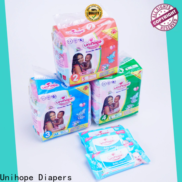 Unihope High-quality baby disposable changing pads factory for department store