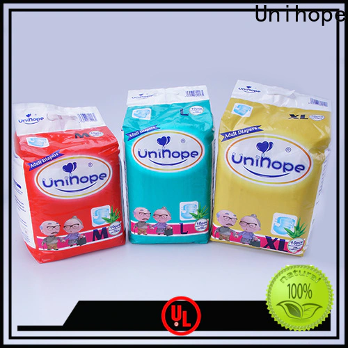Unihope adult diapers large company for old people