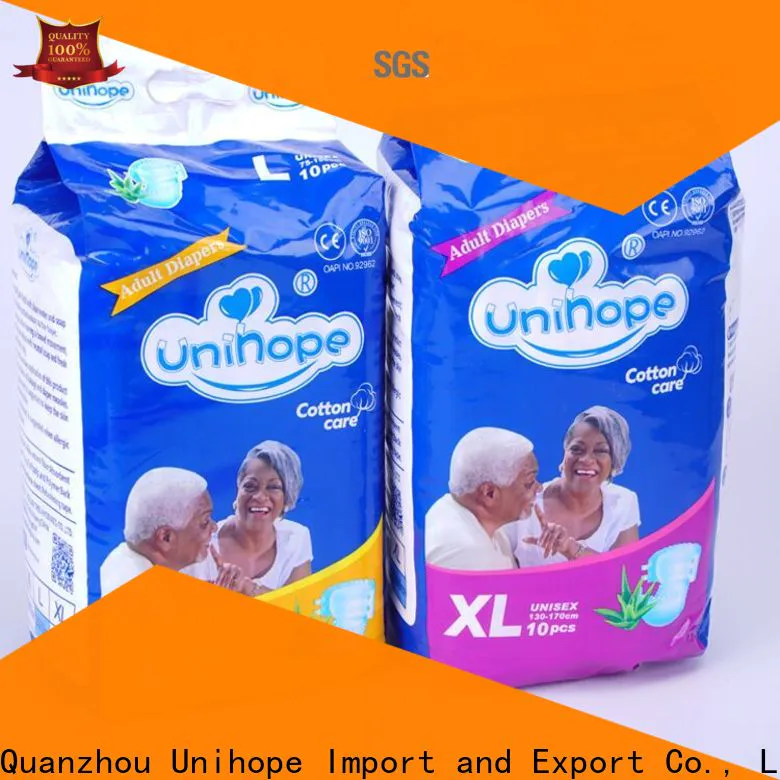 Unihope Best adult diapers for women company for old people