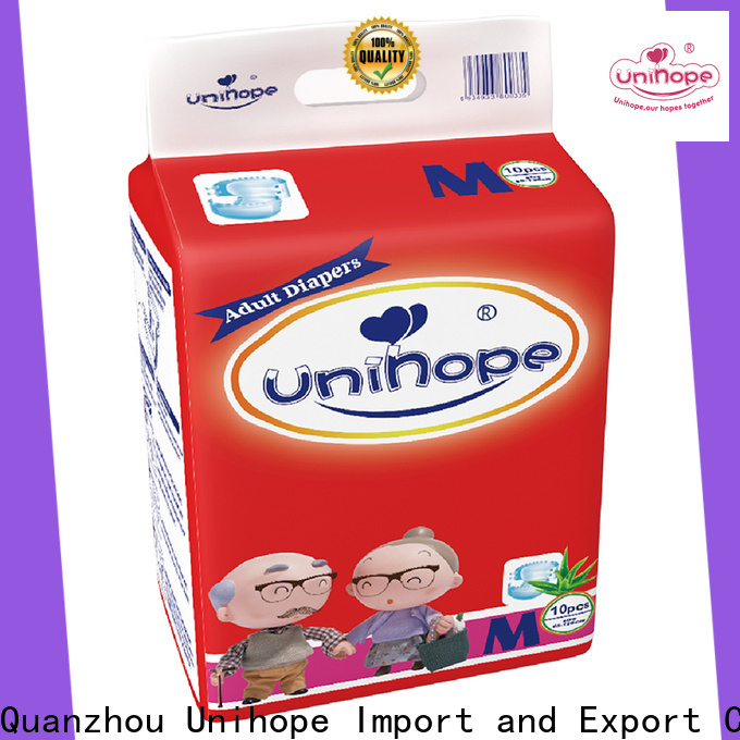 Unihope adult diapers xxl factory for old people