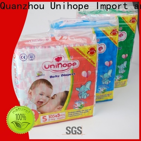 Unihope biodegradable disposable nappies bulk buy for children store