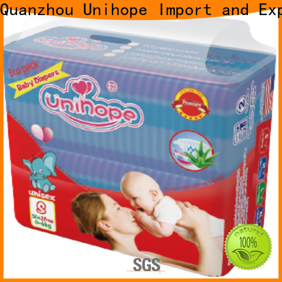 Unihope best baby diapers brand for baby care shop