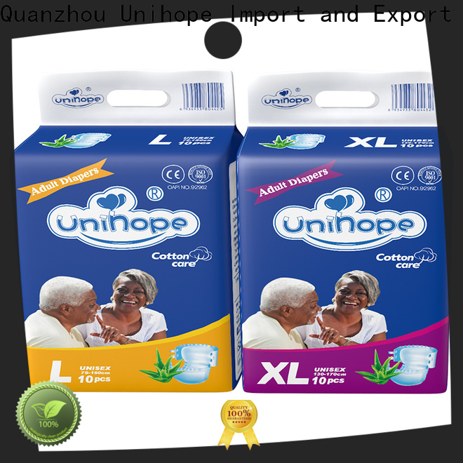 Bulk buy Unihope adult diapers Suppliers for patient