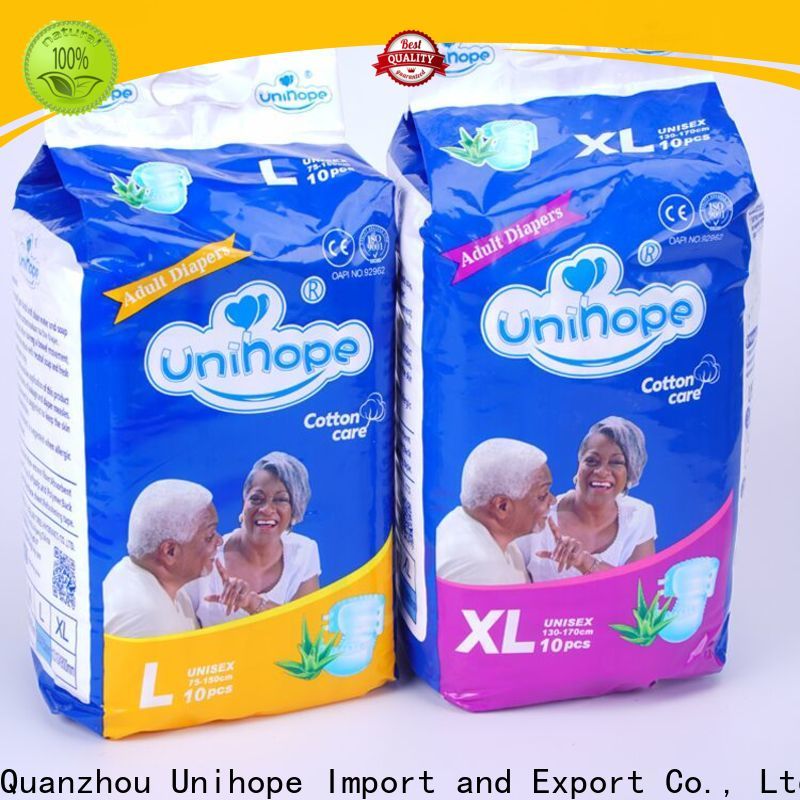 Unihope diapers for elderly woman for business for old people