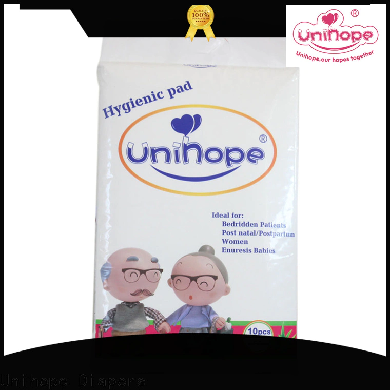 Unihope Best Unihope incontinence nappies for adults Suppliers for elderly people