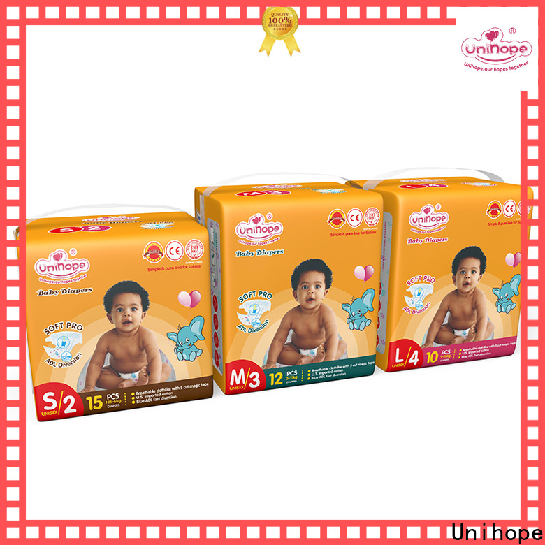 Unihope Bulk buy Unihope nature babycare diapers for business for baby care shop