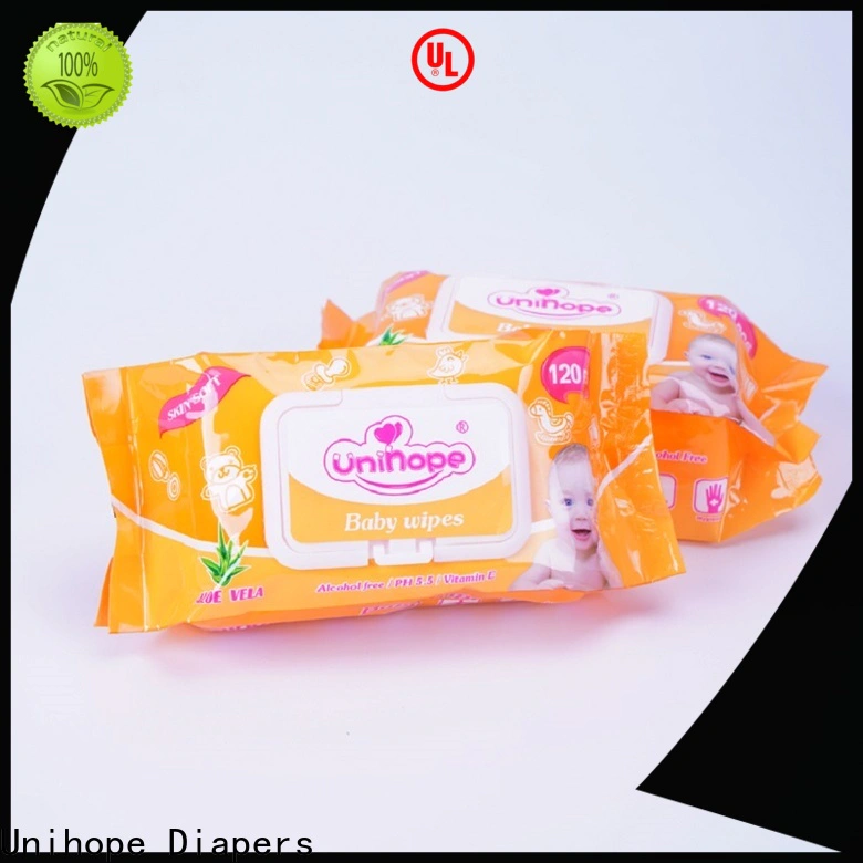 Unihope safest baby wipes for business for children store