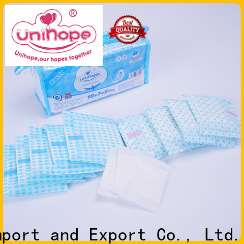 Latest Unihope sanitary napkins brand for women