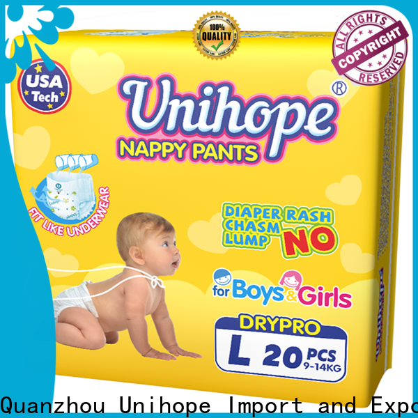 Unihope New Unihope pull up diapers size 4 Suppliers for children store