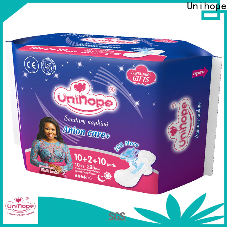 Unihope Best Unihope disposable sanitary pads Suppliers for women