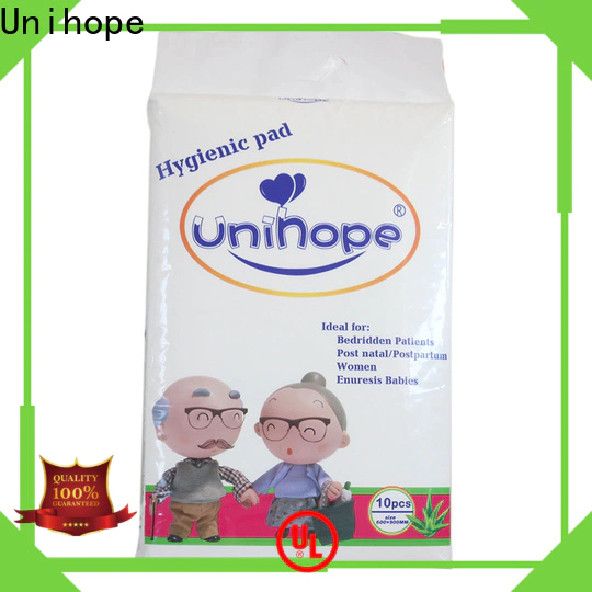 Unihope adult incontinence bed pads for business for patient
