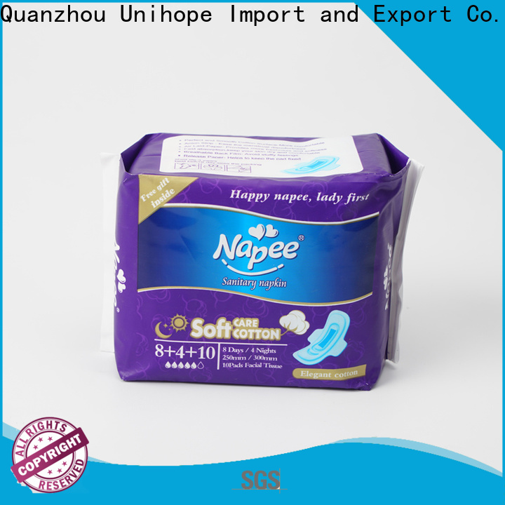 Best Unihope best sanitary pads for heavy flow company for women