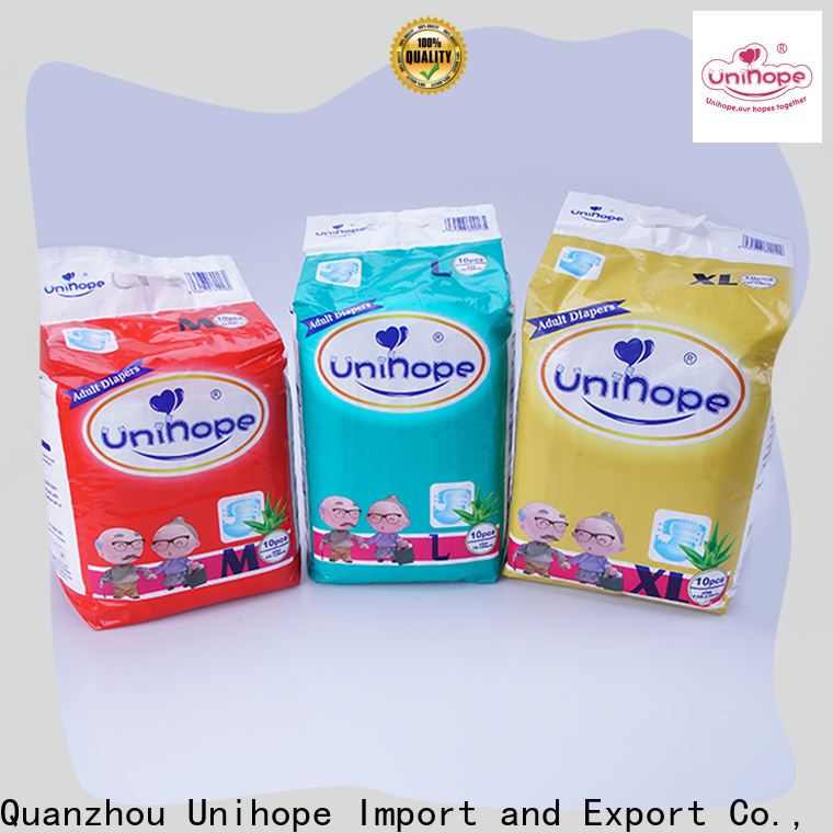 Unihope Top Unihope disposable adult diapers dealer for old people