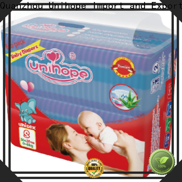 Unihope Best Unihope organic disposable diapers factory for children store