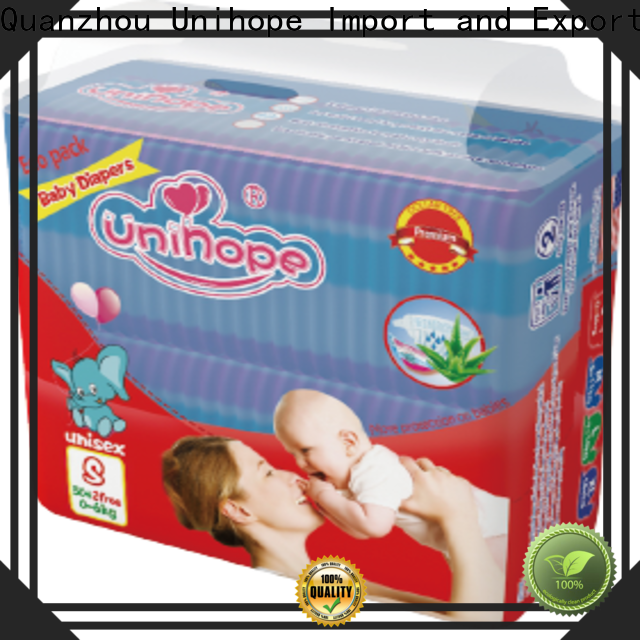 Unihope Best Unihope organic disposable diapers factory for children store