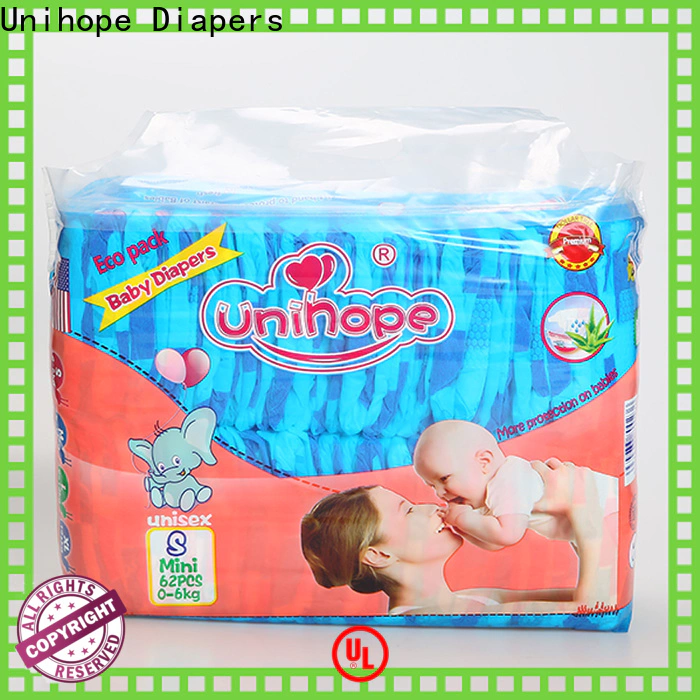 Unihope baby diapers company for baby store