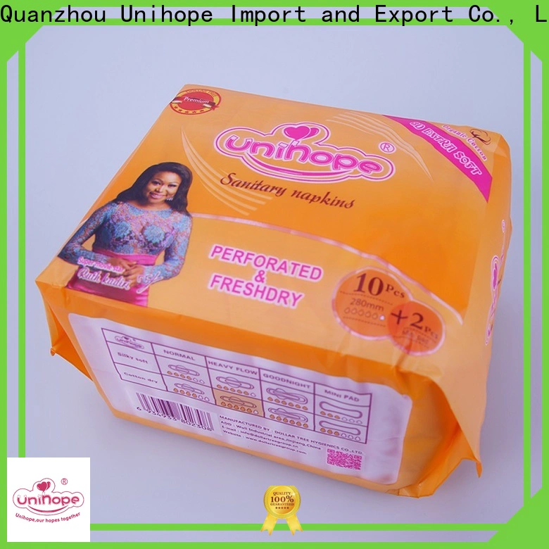 Unihope sanitary pads distributor for women