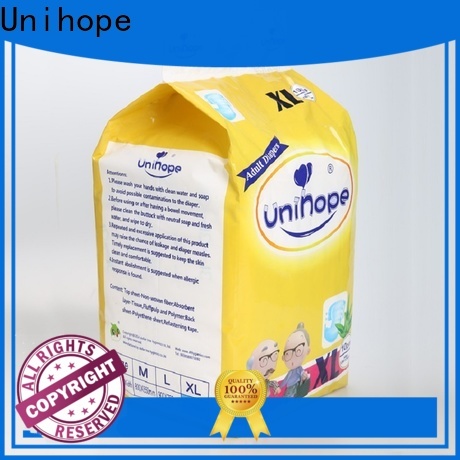 Unihope Wholesale Unihope most absorbent adult diaper Suppliers for elderly people