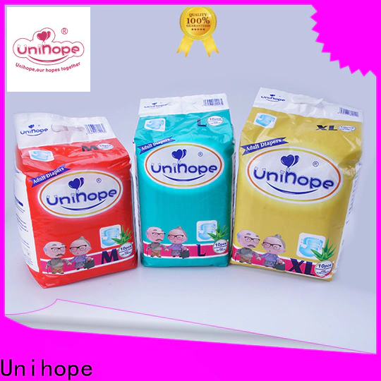 New Unihope disposable nappies for adults factory for old people