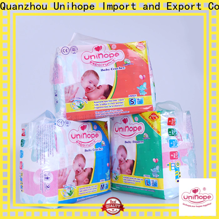 Wholesale Unihope xxl diapers for baby manufacturers for baby store