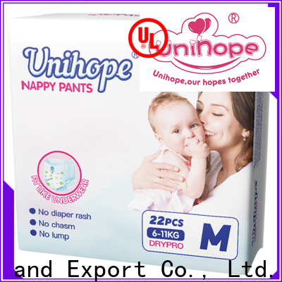 Wholesale Unihope newborn pull ups company for baby care shop