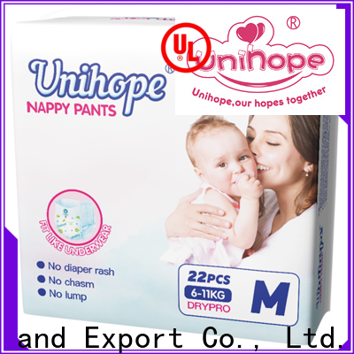 Wholesale Unihope newborn pull ups company for baby care shop