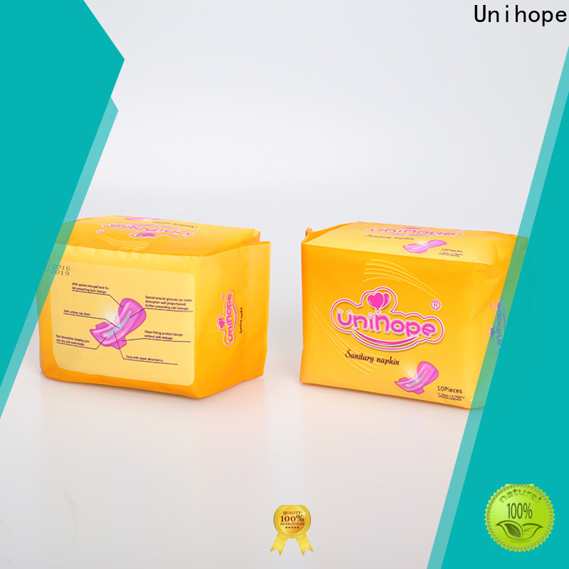 Unihope feminine comfort bio sanitary pads brand for women