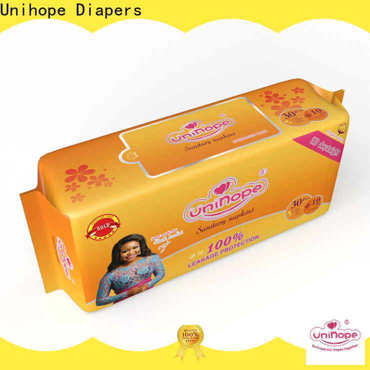 Unihope Wholesale Unihope disposable sanitary pads for business for department store