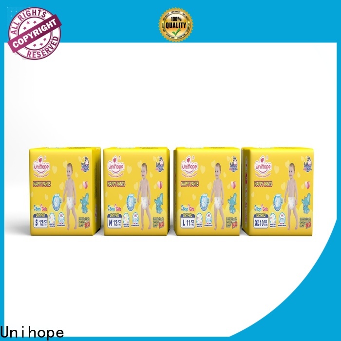 Unihope 360 pull up diapers manufacturers for baby store