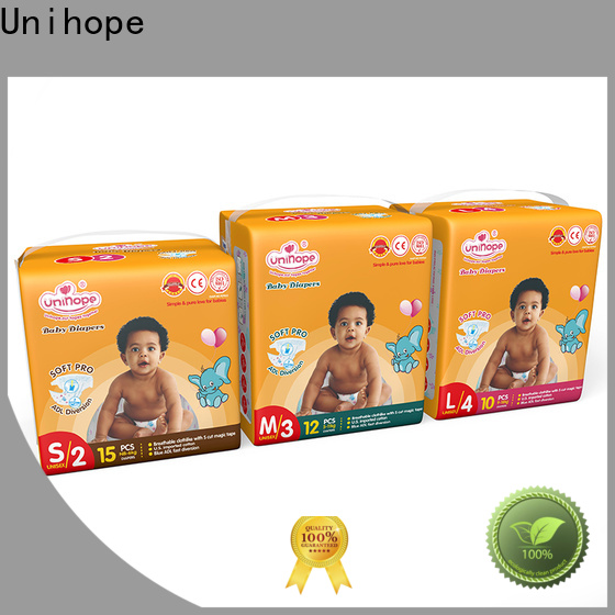 Top Unihope best baby diapers Supply for department store
